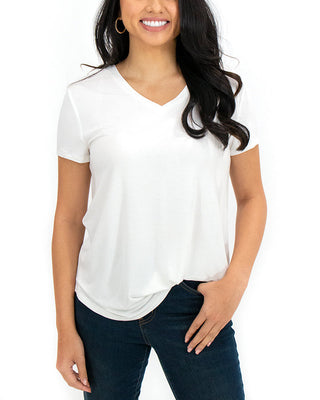 Grace and Lace Perfect V-Neck Tee